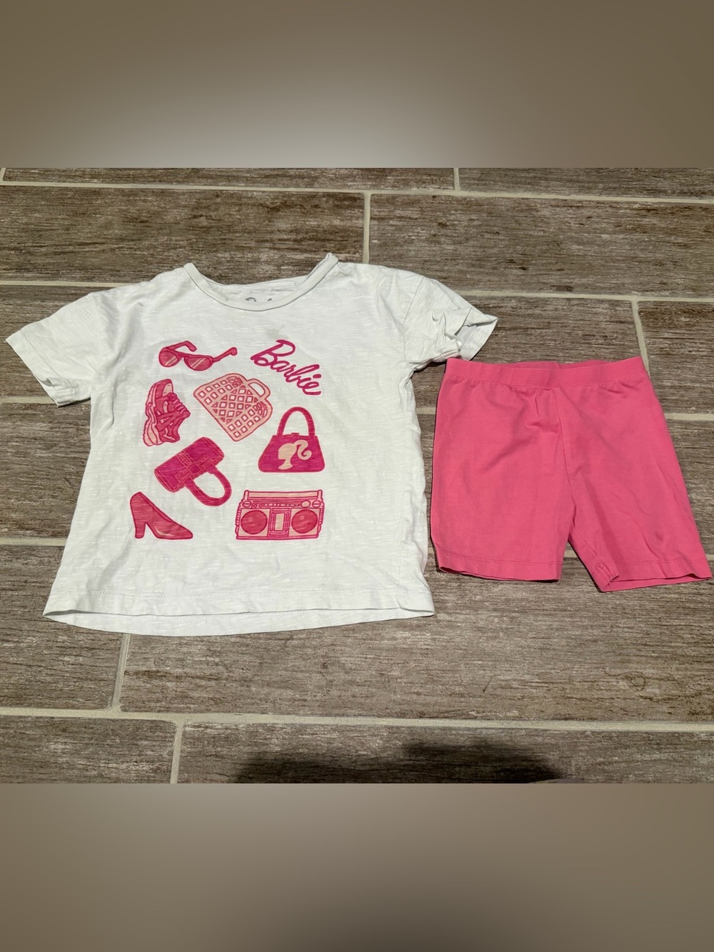 MONICA AND ANDY BARBIE MATTEL OUTFIT SHORT SET